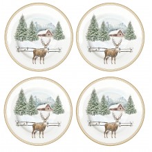 Кт/4 чинии 19см White Forest